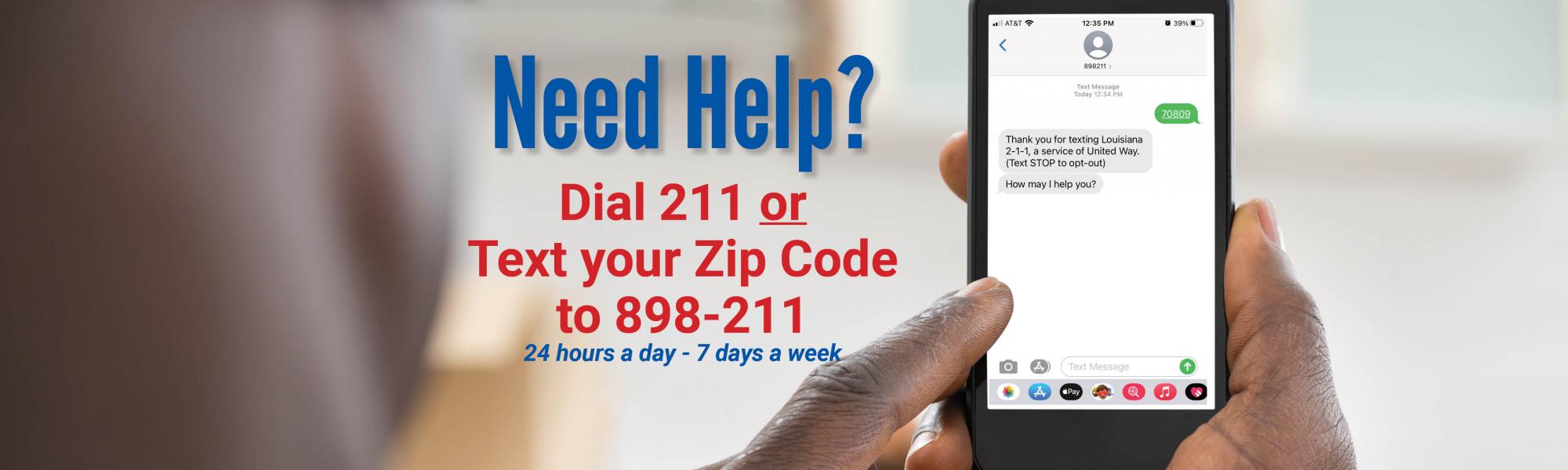 Connect to Louisiana 211